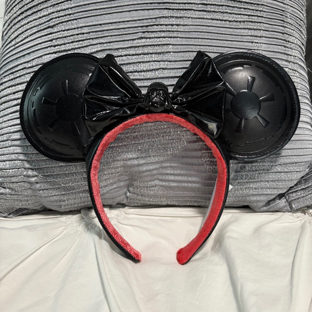 Disney Parks Star Wars Darth Vader Ears Headband by Ashley Eckstein - NWOT